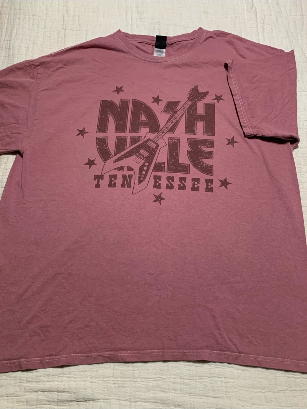 Sweet Claire Dusty Rose Nashville Tennessee Graphic Tee
